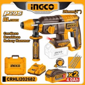 INGCO 20v Li-Ion Cordless Rotary Hammer Drill — buy online Australia