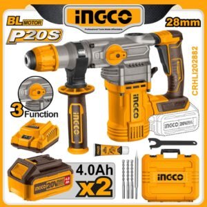 Ingco 20V Cordless Heavy Brushless Rotary Hammer — buy online Australia