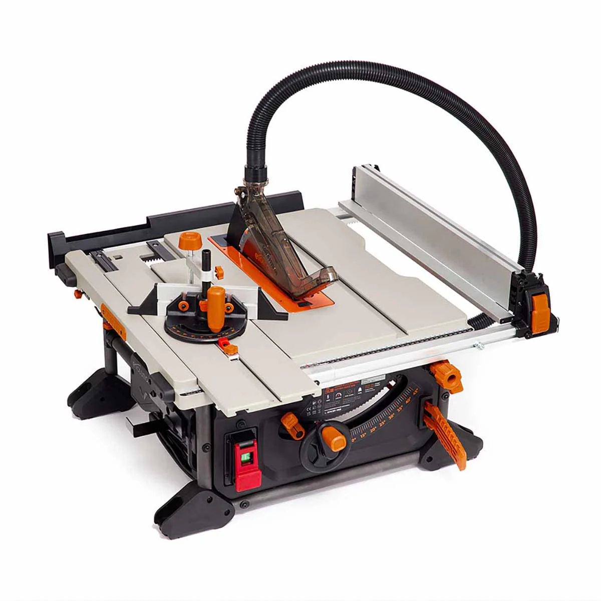Evolution R255TBL+ 230v Portable Jobsite Table Saw with 255mmTCT Multi-material Blade — buy online Australia