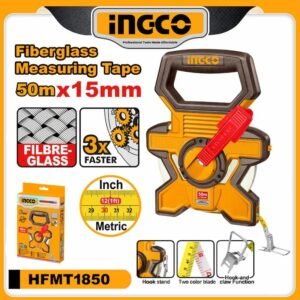 INGCO 50m Fiberglass Measuring Tape — buy online Australia