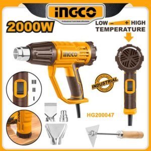 INGCO 2000w Heat Gun (HG200047) — buy online Australia