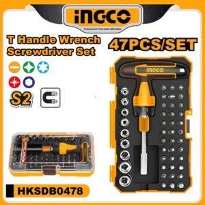 INGCO 47pcs T-Handle Wrench and Screwdriver Set — buy online Australia