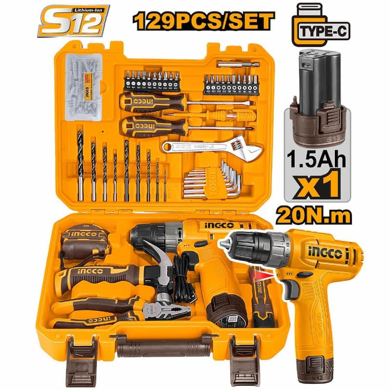 INGCO 129 Pcs Tool Set — buy online Australia