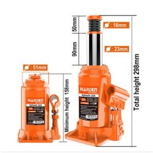HARDEN 2 Ton Hydraulic Bottle Jack — buy online Australia
