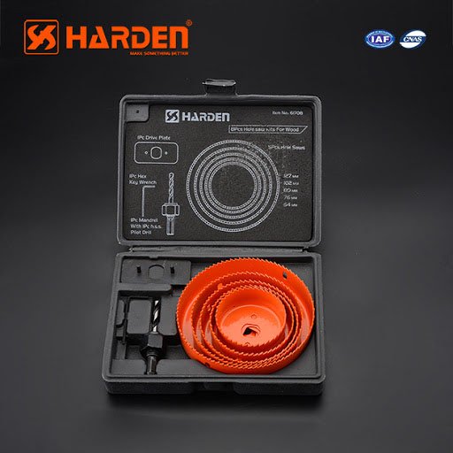 Harden 8pcs Hole Saw (large) Set — view 2