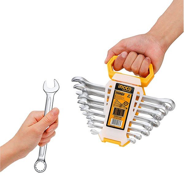 INGCO 8pcs Combination Spanner Set — view 2