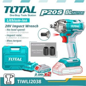 TOTAL 20v Cordless Impact Wrench 300nm — buy online Australia