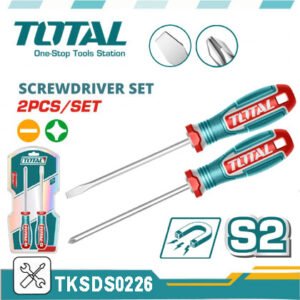 TOTAL 2 Pcs Screwdriver Set — buy online Australia