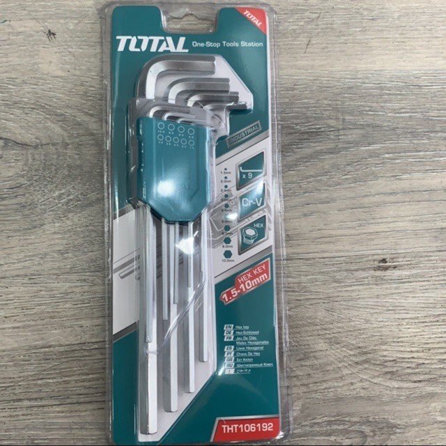 TOTAL 9pcs Hex Key (Long) — view 2