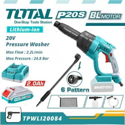 TOTAL 20v Cordless Car Washer 2.0Ah — buy online Australia