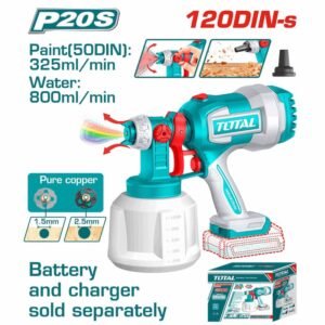TOTAL Lithium-Ion Spray Gun Without Battery & Charger — buy online Australia