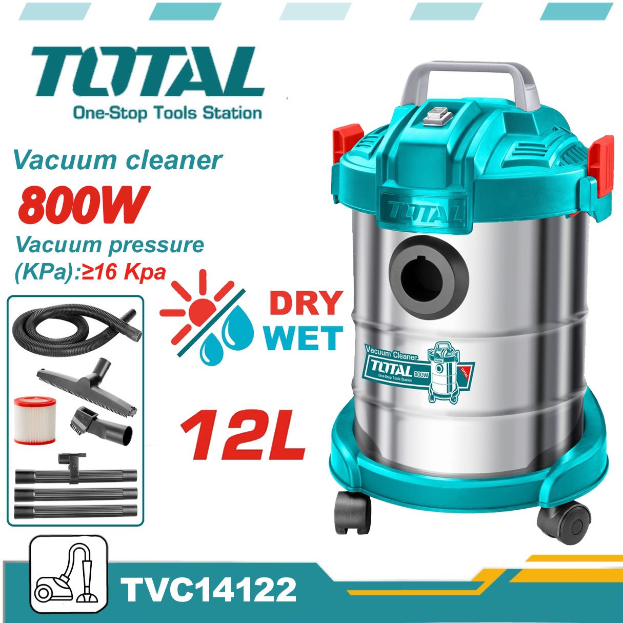 TOTAL 800W Vacuum Cleaner & Blower — buy online Australia