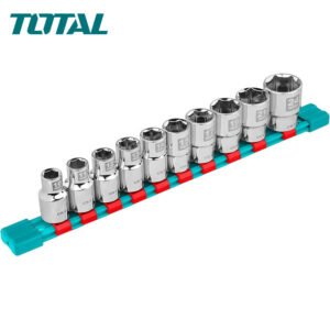TOTAL 10 Pcs 1/2″ Socket Set — buy online Australia