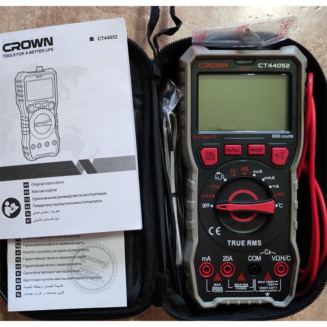 Crown Digital Multimeter — view 2