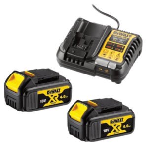 DeWalt DCB182 18V XR 4.0Ah Battery Twin Pack and DCB1104 12-18V Multi-Voltage Charger — buy online Australia