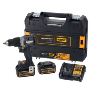 DeWalt DCD85MP2T McLaren F1 18V XR Cordless Brushless Combi Hammer Drill With 2 x 5AH Batteries, Charger & Case — buy online Australia