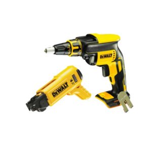 DeWalt DCF620N Cordless Brushless 18V Drywall Screwdriver Body Only & DCF6202 Collated Drywall Screw Gun Attachment — buy online Australia