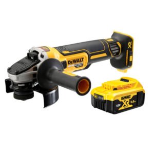 DeWalt DCG405N 18V XR Brushless 125mm Angle Grinder (Body Only) & DCB184 5.0Ah Battery — buy online Australia