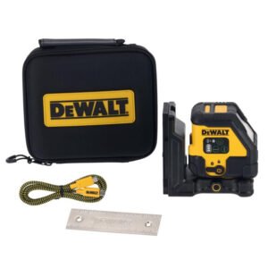Dewalt DCLE14251GB USB Cross Line 5 Spot Green Beam Laser — buy online Australia