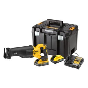 Dewalt DCS386H2T 18v XR Brushless Reciprocating Saw Kit – 2 x 5.0ah Powerstack Batteries — buy online Australia