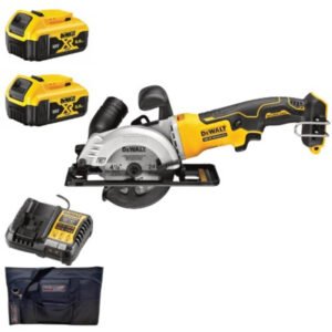 DeWalt DCS571 18V XR Brushless 115mm Compact Circular Saw – 2 Batteries, Charger and PTM Bag — buy online Australia