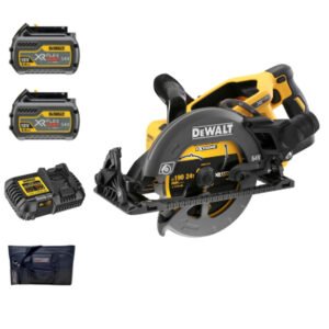 DeWalt DCS577 54V XR Flexvolt 190mm High Torque Circular Saw – 2 Batteries, Charger and PTM Bag — buy online Australia