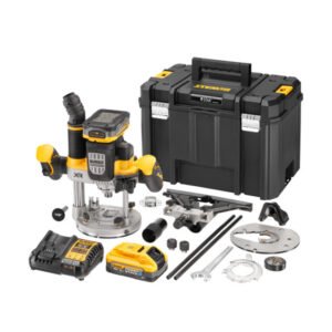 Dewalt DCW620H2 18v XR Brushless 1/2″ Plunge Router Kit – 2 x 5.0ah Powerstack Batteries — buy online Australia