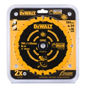 Dewalt DT10302 184mm Extreme 2nd Fix Circular Saw Blade 24T — buy online Australia