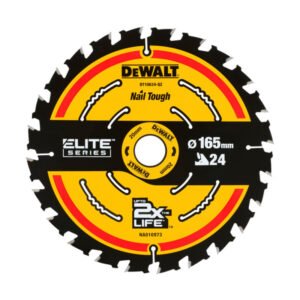DeWalt DT10624 Extreme Cordless Circular Saw Blade (165mm x 20mm x 24T) (Single OR Twin Pack) — buy online Australia