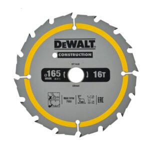 Dewalt DT1948 Construction Circular Saw Blade 165mm x 20mm x 16T — buy online Australia
