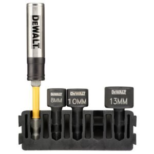 Dewalt DT70826 4pc Stubby Nut Driver and Torsion Bit Holder — buy online Australia