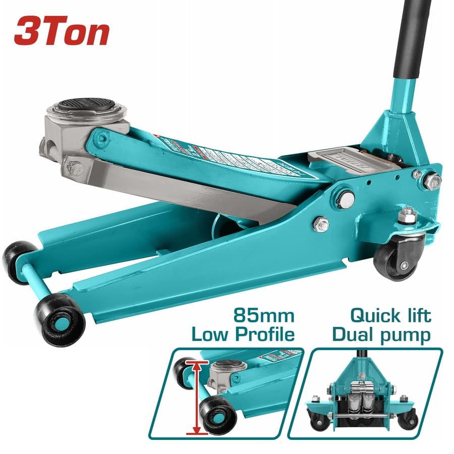 TOTAL 3Ton Hydraulic Floor Jack — buy online Australia