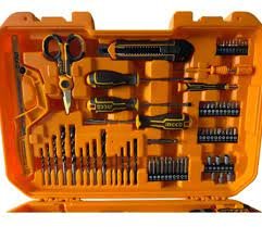INGCO 165 Pcs Tools Set with Cordless Brushless Impact Drill — view 3