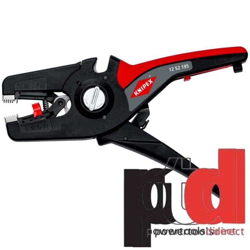 Knipex 1252195 Automatic Insulation Stripper PreciStrip 16 — buy online Australia