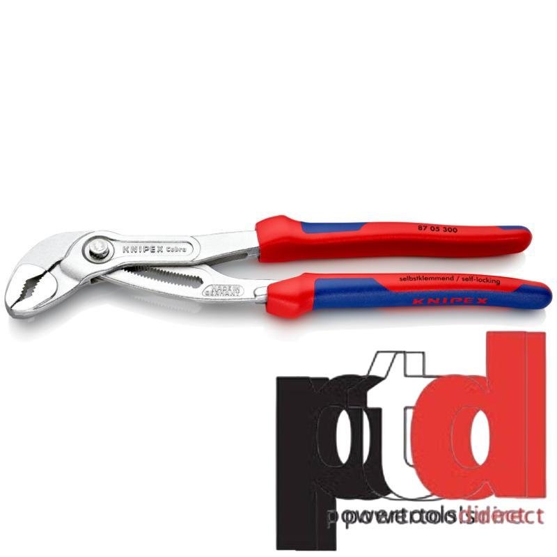 Knipex 8705300 300mm Cobra High Tech Water Pump Pliers — buy online Australia
