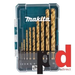 Makita D-72849 10 Piece HSS-TiN Drill Bit Set — buy online Australia