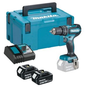 Makita DHP458RTJ 18v LXT Combi Drill Kit – 2 x 5.0ah Batteries — buy online Australia