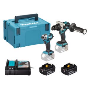 Makita DLX2549TJ 18v LXT Brushless Twin Kit DHP492 Combi Drill / DTD173 Impact Driver – 2 x 5.0ah Batteries — buy online Australia