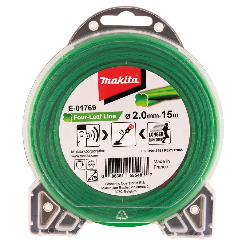 Makita E-01769 Four-Leaf Nylon Cord 2.0mm x 15m — buy online Australia