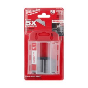 Milwaukee 48221950 Knife Blades Bulk Pack 50 Piece — buy online Australia