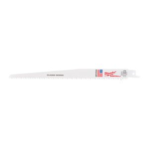 Milwaukee 48475016 Wood & Plastic Sawzall Blade 230mm x 6T – Pack of 5 — buy online Australia