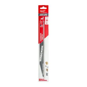 Milwaukee 48475243 Multi Material Heavy Duty Wrecker Carbide Teeth Demolition Blade 300mm x 6TPI — buy online Australia