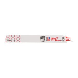 Milwaukee 48475788 Metal Sawzall Blade 230 x 18 TPI – Heavy Duty Torch Demolition Blade – Pack of 5 — buy online Australia