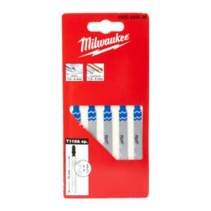 Milwaukee 4932345826 T118ASP Metal Jigsaw Blades – Pack of 5 — buy online Australia