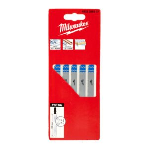 Milwaukee 4932399307 T318A Metal Jigsaw Blades – Pack of 5 — buy online Australia