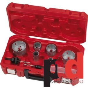 Milwaukee 4932464719 10 Piece Contrator Bi-Metal Holesaw Set — buy online Australia