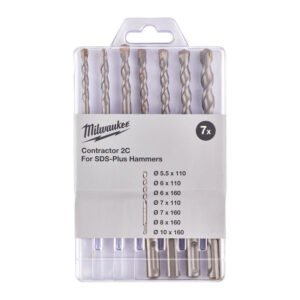 Milwaukee 4932471245 SDS+ 7pc Drill Bit Set — buy online Australia