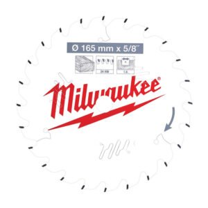 Milwaukee 4932471311 PTFE Coated Circular Saw Blade For M18CCS55 (165mm x 15.87mm x 24T) — buy online Australia