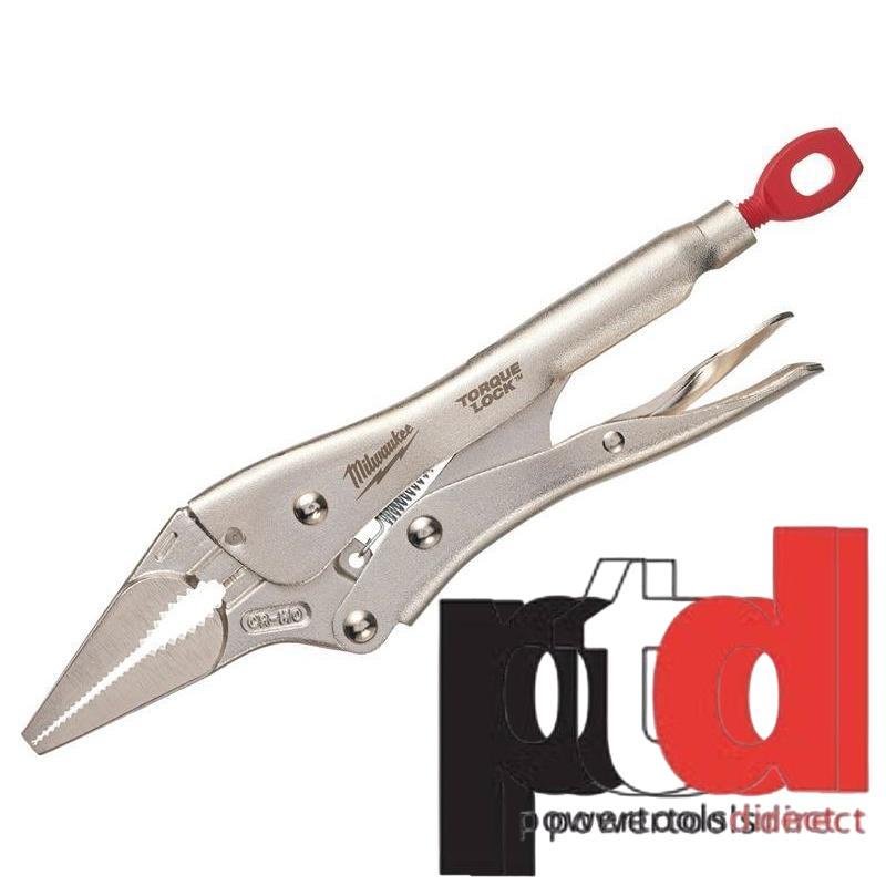 Milwaukee 4932471733 9″ Torque Lock Long Nose Locking Pliers — buy online Australia