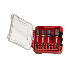 Milwaukee 4932492445 4pc Shockwave GEN II Nut Driver Set — buy online Australia